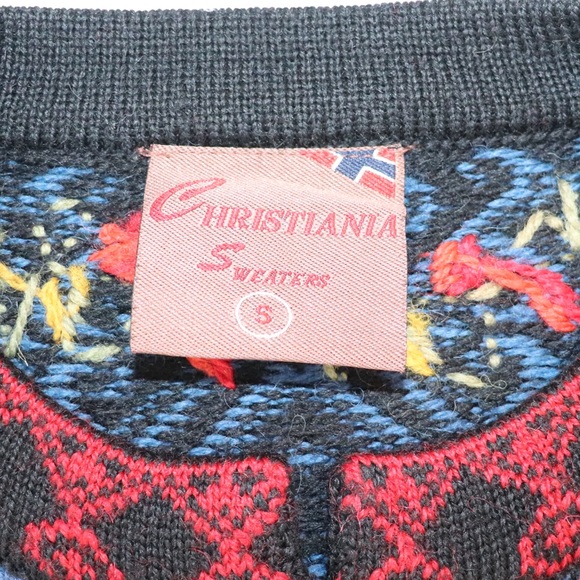 Christiania Norwegian New Wool Cardigan Sweater - Picture 6 of 9